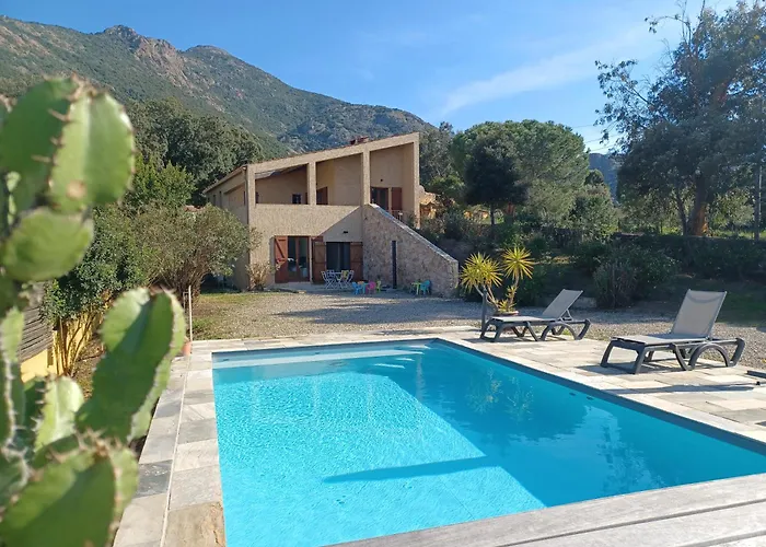 Padulina Au Bord De La Avec Piscine Vila Galeria (Corsica)